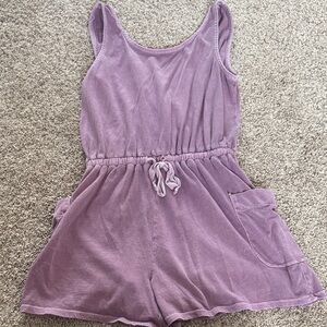 Charming Lilac Kids Romper